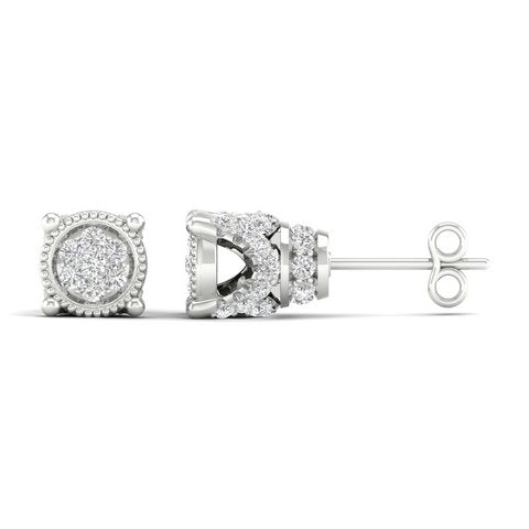 10K Yellow 0.20Ct D-Earring