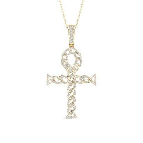 10K Yellow 0.70Ct D-Ankh