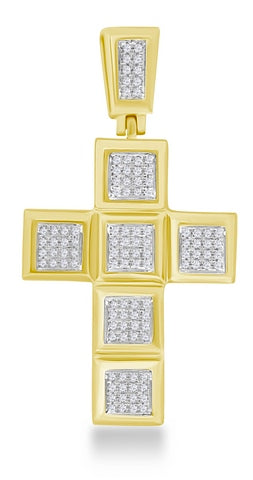 10K Yellowspl Price 0.19-0.22Ct D-Charm Cross