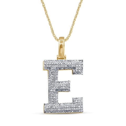 10K Yellow 0.38-0.42Ct D-Micropave Initial E