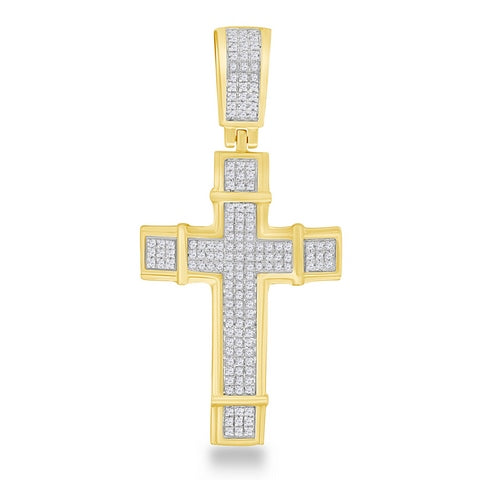 10K Yellowspl Price 0.28- 0.30Ct D-Charm Cross