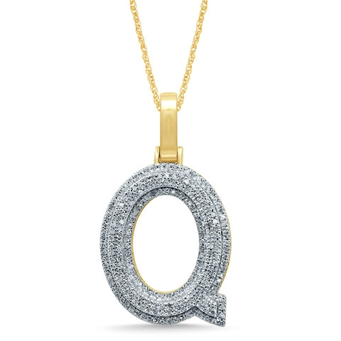 10K Yellow 0.38-0.43Ct D-Micropave Initiall Q
