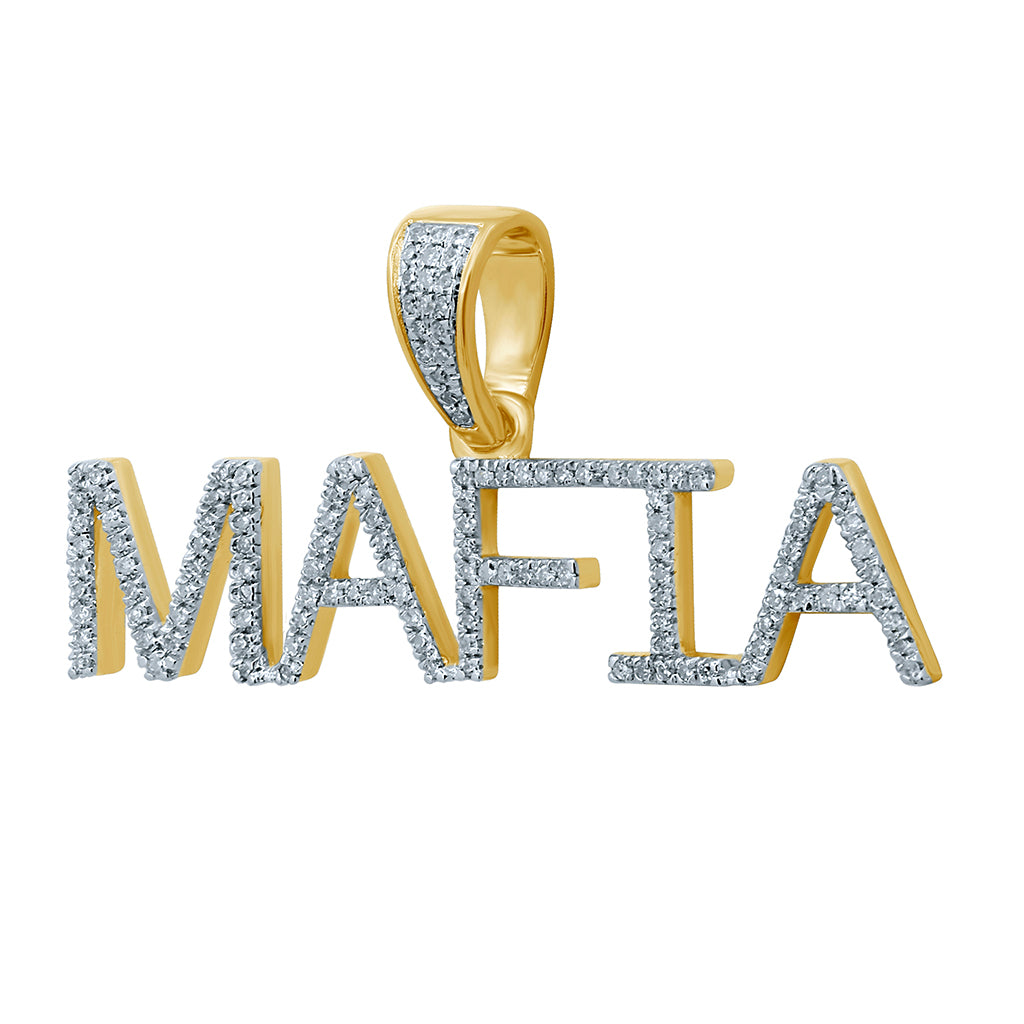 10K Yellow 0.27-0.30Ct D- Mafia Charm
