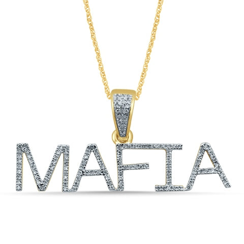 10K Yellow 0.27-0.30Ct D- Mafia Charm