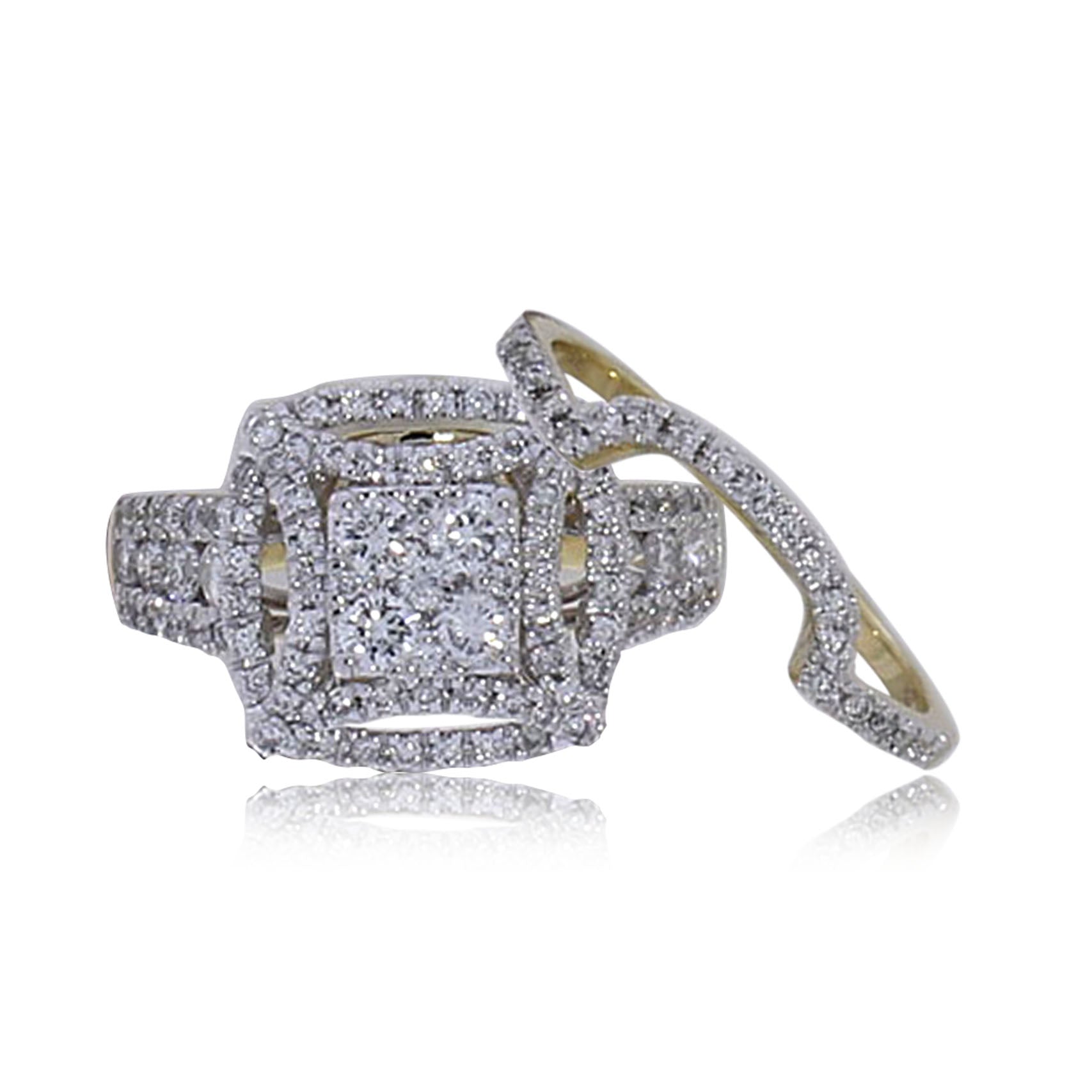 14K Yellowspl Price: 1.17-1.25Ct D-Ladies Rings