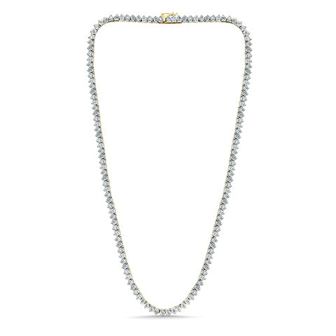 10K Yellow 4.19- 4.44 Ct D- Necklace