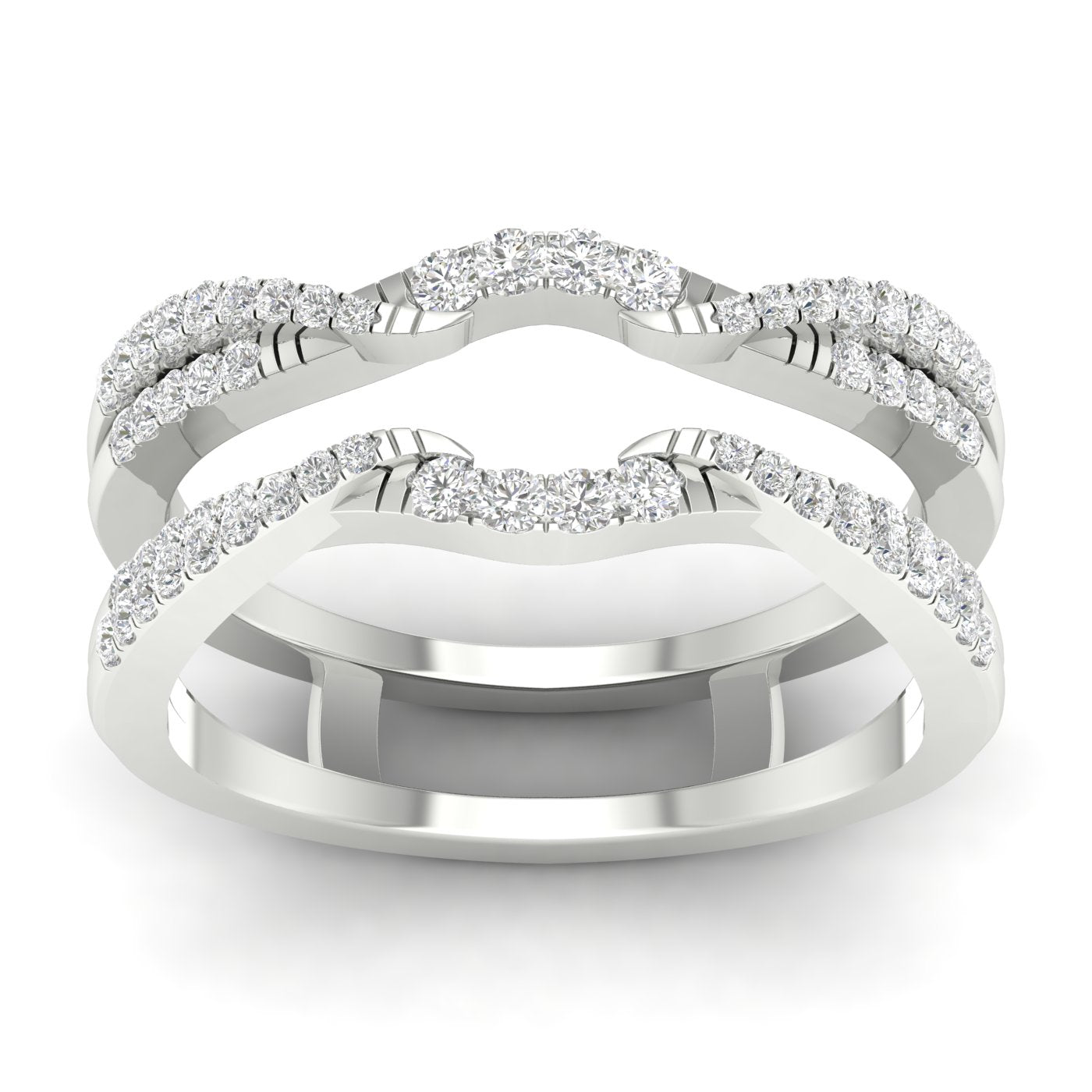 10K White 0.33Ct D-Enhancer