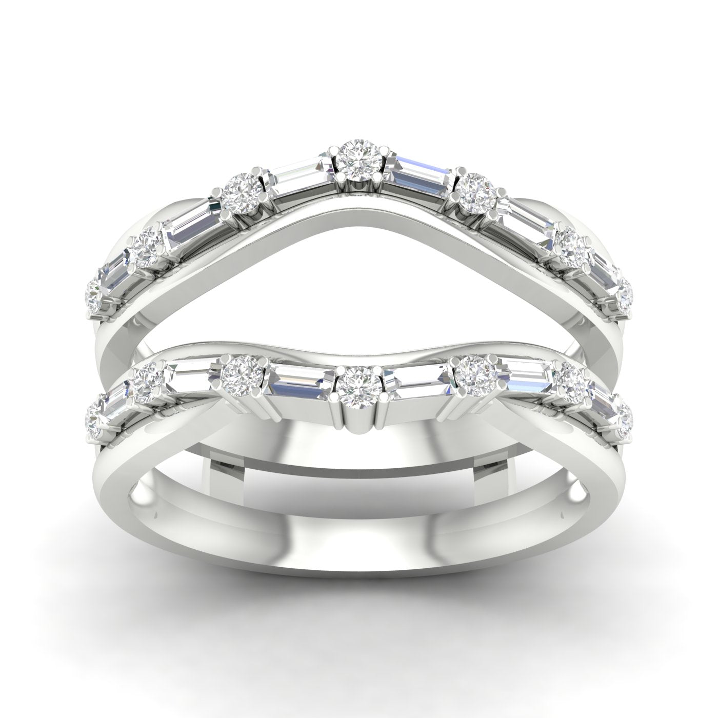 10K White 0.50Ct D-Enhancer
