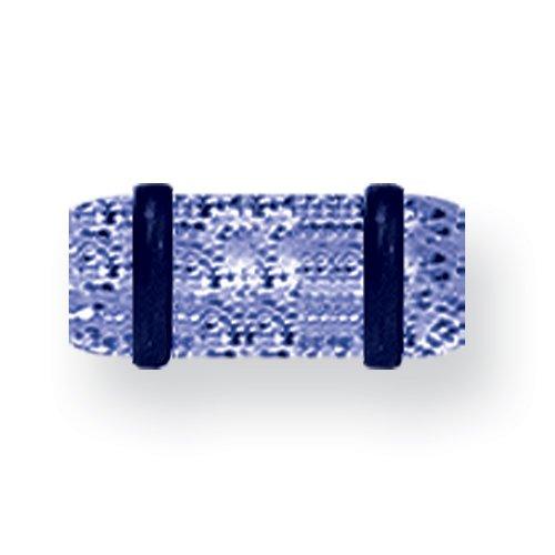 Acrylic Uv Sensitive Heavy Glitter Plug W 2 Rubber O-Rings 4G (5.2Mm) 1/2