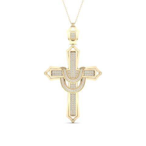 10K Yellow 0.33-0.38Ct D-Cross