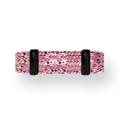 Acrylic Uv Sensitive Heavy Glitter Plug W 2 Rubber O-Rings 8G (3.2Mm) 1/2