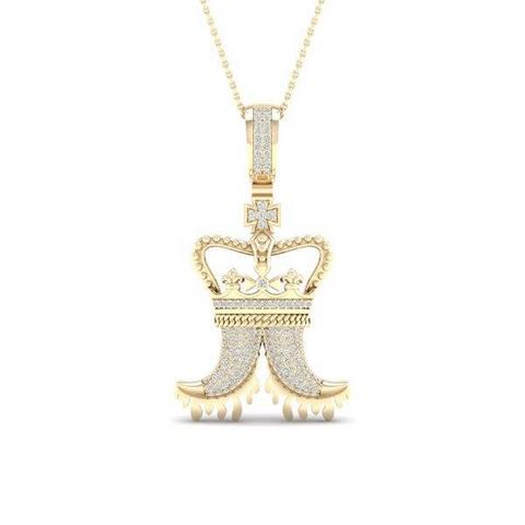 10K Yellow 0.33Ct D-Assorted Charm (Chains Sold Separately)