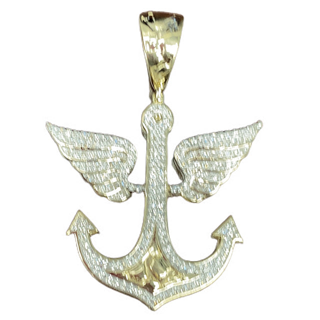 10K Yellow 0.50Ct D-Anchor Charm (Chains Sold Separately)