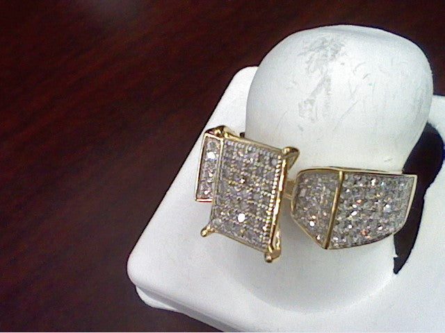 10K Yellow 0.43Ct D-Ladies Rings