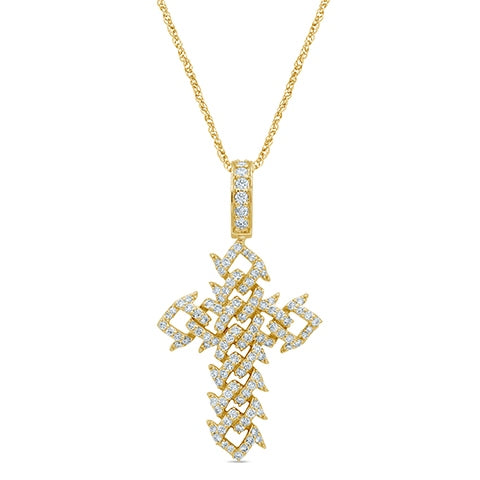 10K Yellowspl Price 2.46- 2.49Ct D-Charm Cross