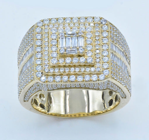 10K Yellowspl Price: 3.00-3.11Ct D-Mens Buggets Ring