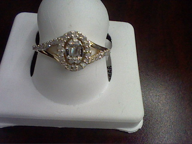 14K Yellow 0.23-0.33Ct D-Ladies Rings