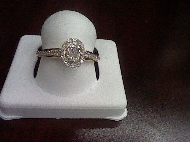 14K Yellow 0.24-0.31Ct D-Ladies Rings