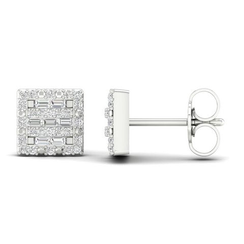 10K Whitespl Price: 0.23Ct D-Buggets Earrings