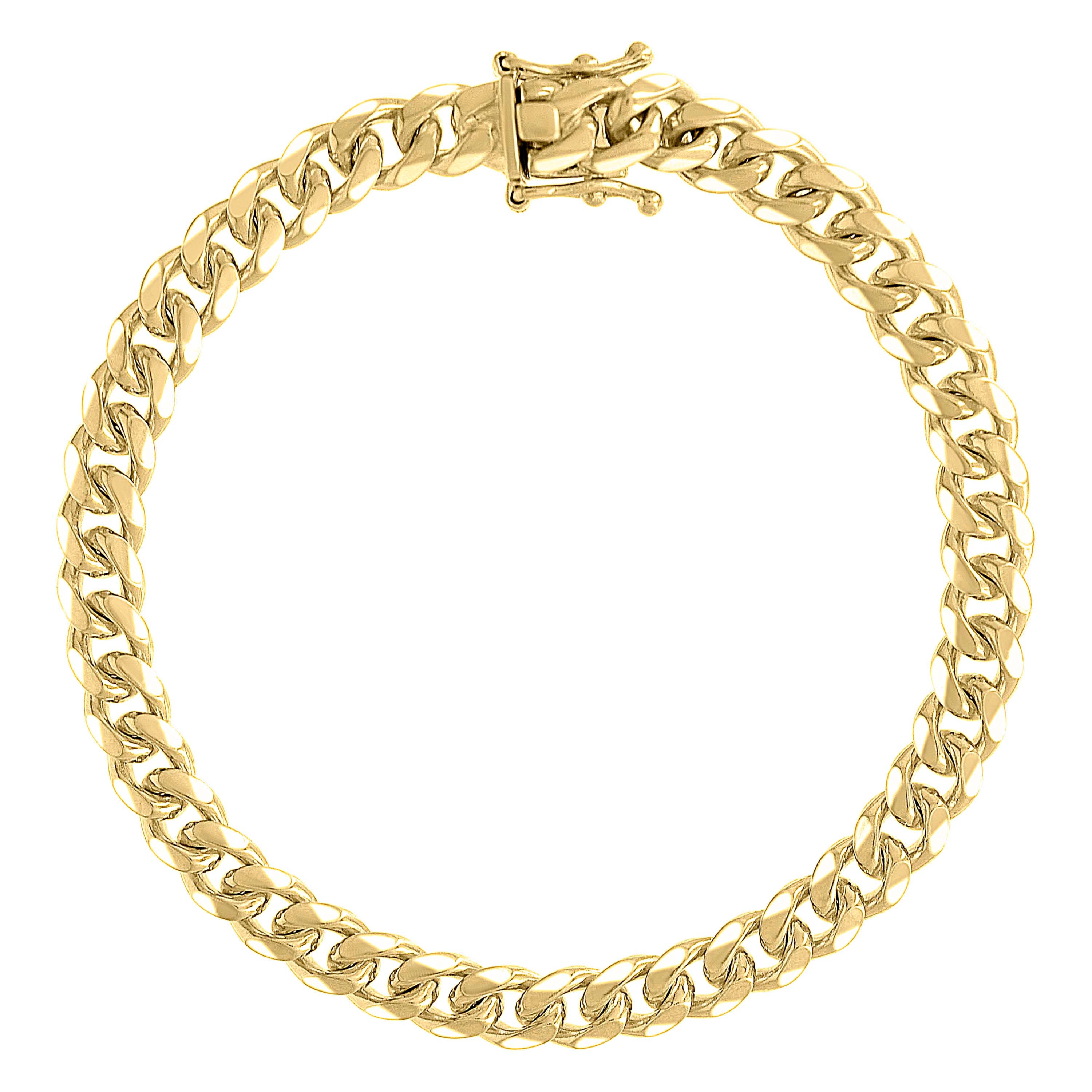 925 Sterling Silver Solid Miami Cuban Chain Silver 060 2mm