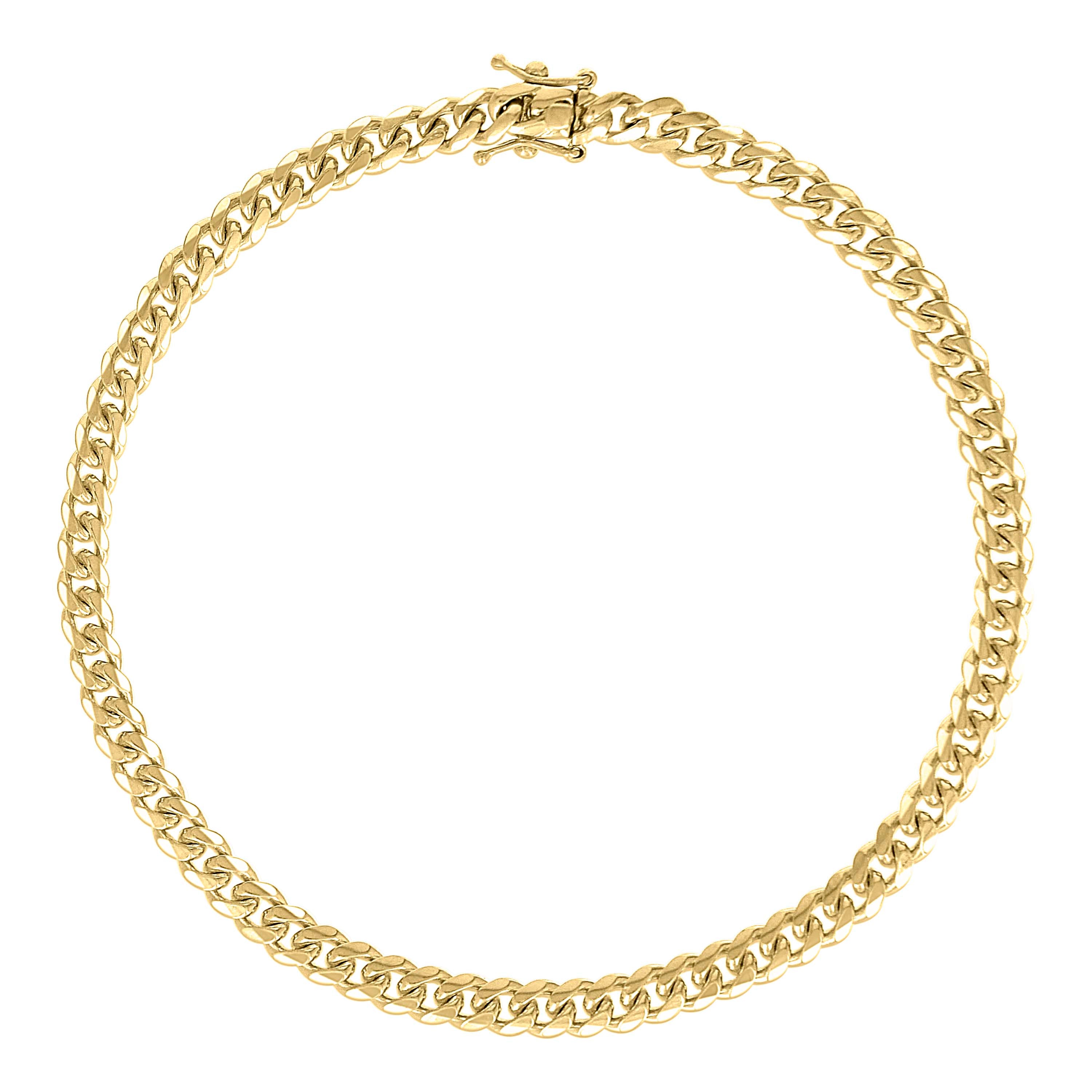 925 Sterling Silver Solid Miami Cuban Chain Silver 060 2mm