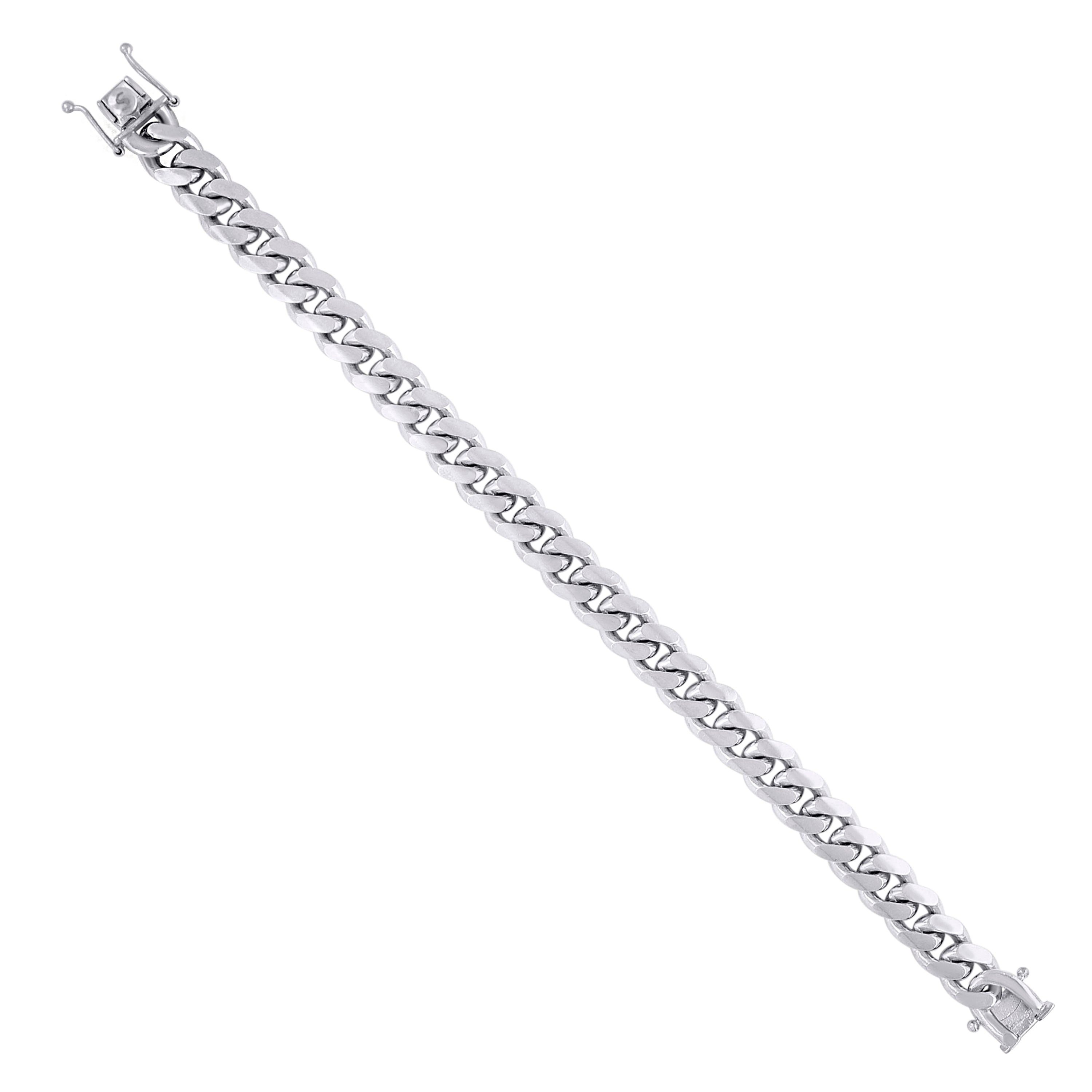 925 Sterling Silver Solid Miami Cuban Chain Silver 060 2mm