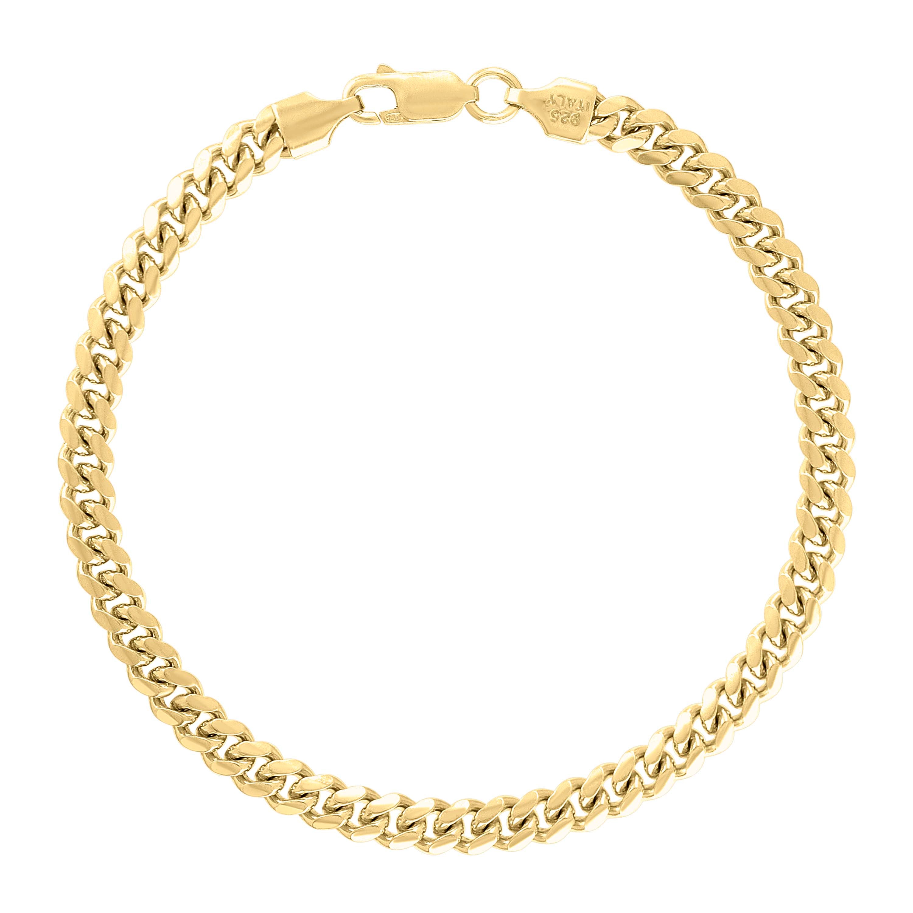 925 Sterling Silver Solid Miami Cuban Chain Silver 060 2mm