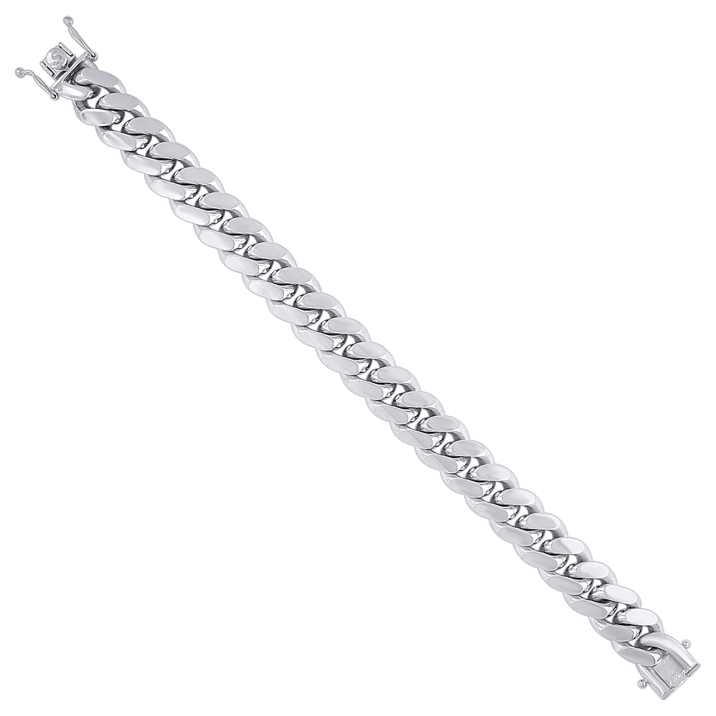 925 Sterling Silver Solid Miami Cuban Chain Silver 060 2mm