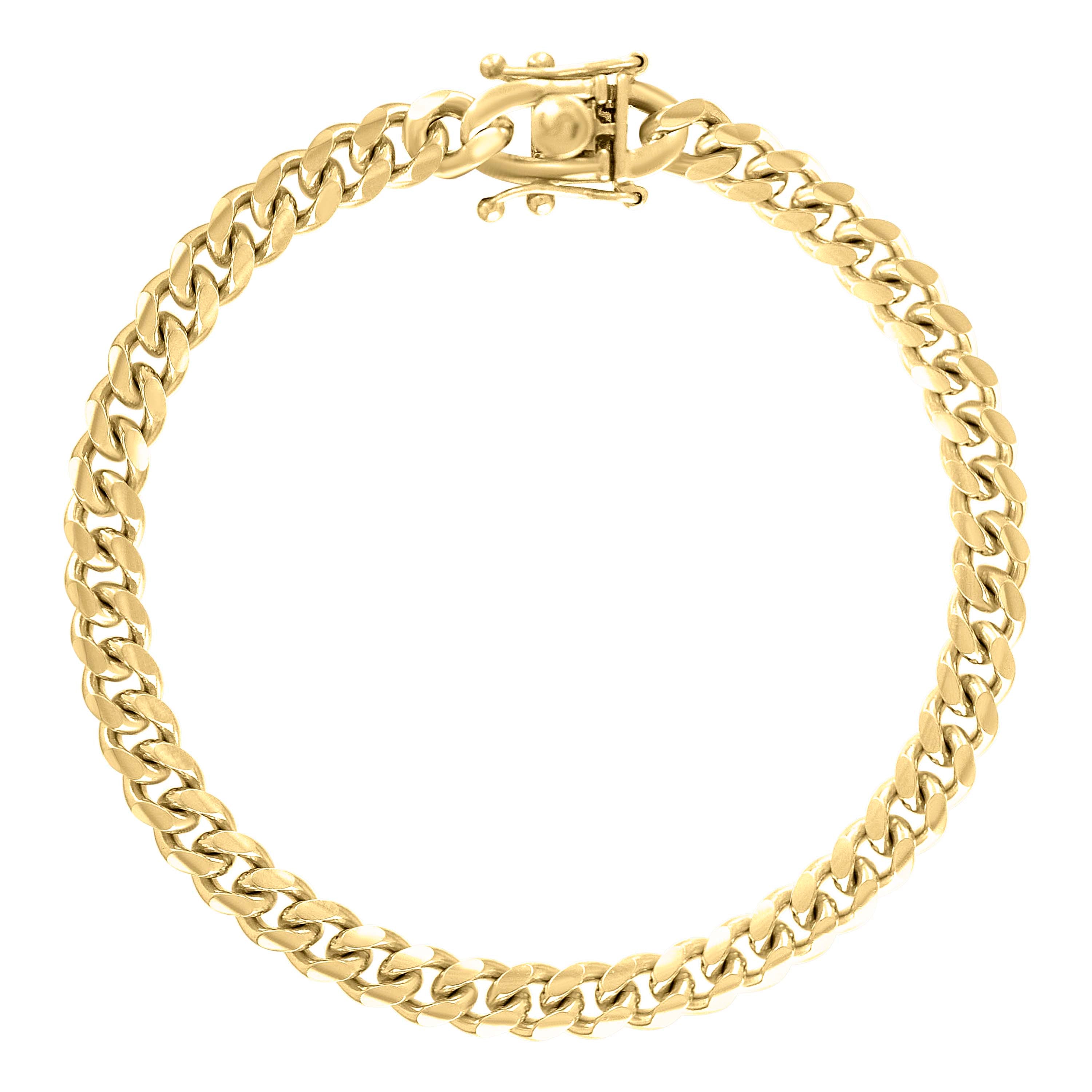 925 Sterling Silver Solid Miami Cuban Chain Silver 060 2mm