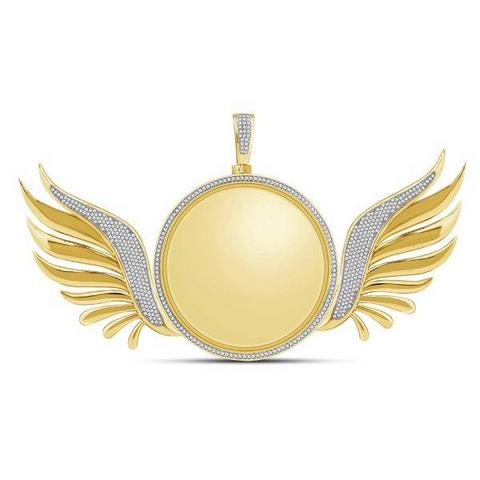 10K Yellow 1.50Ct D-Memory Pendant