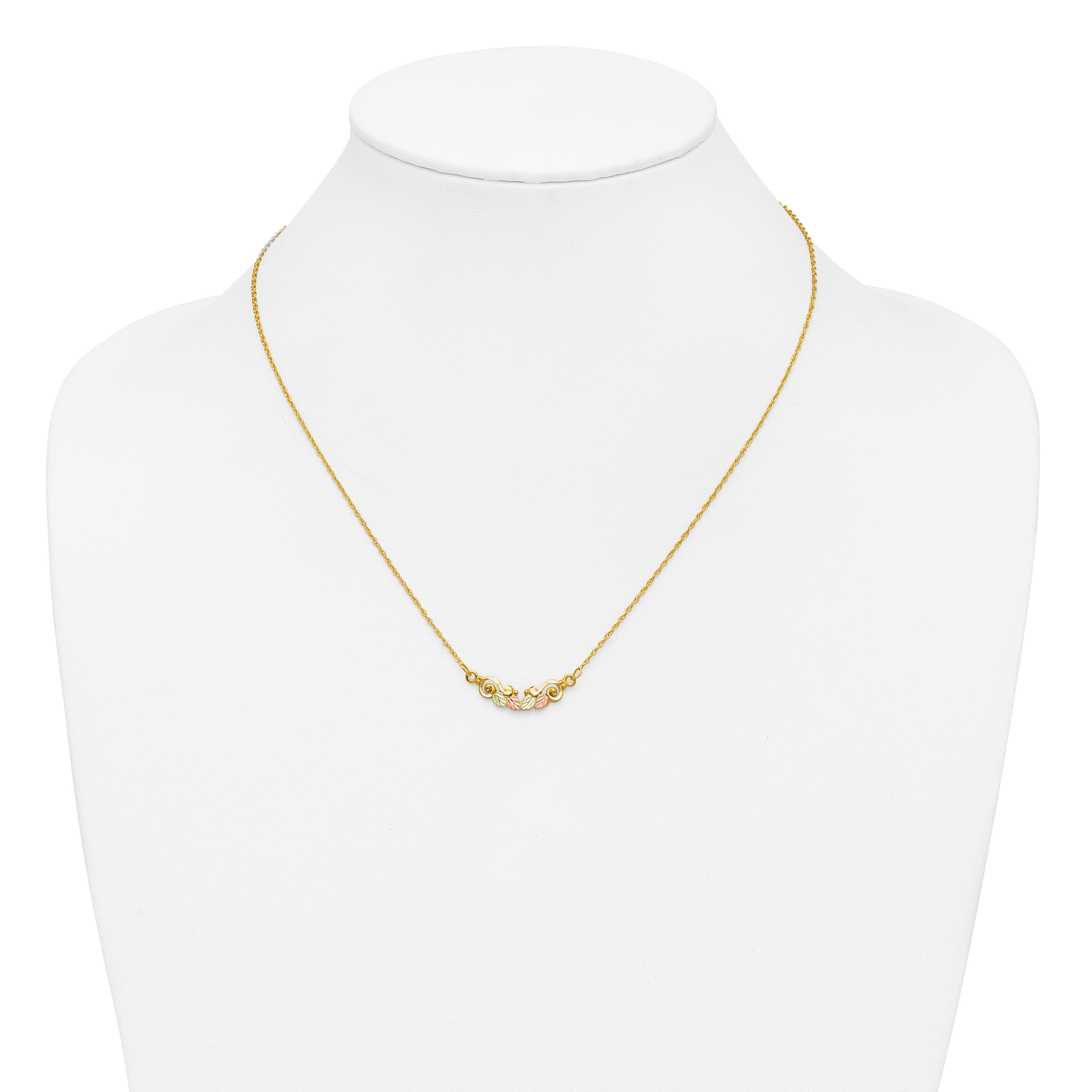 10k Tri-color Black Hills Gold Necklace