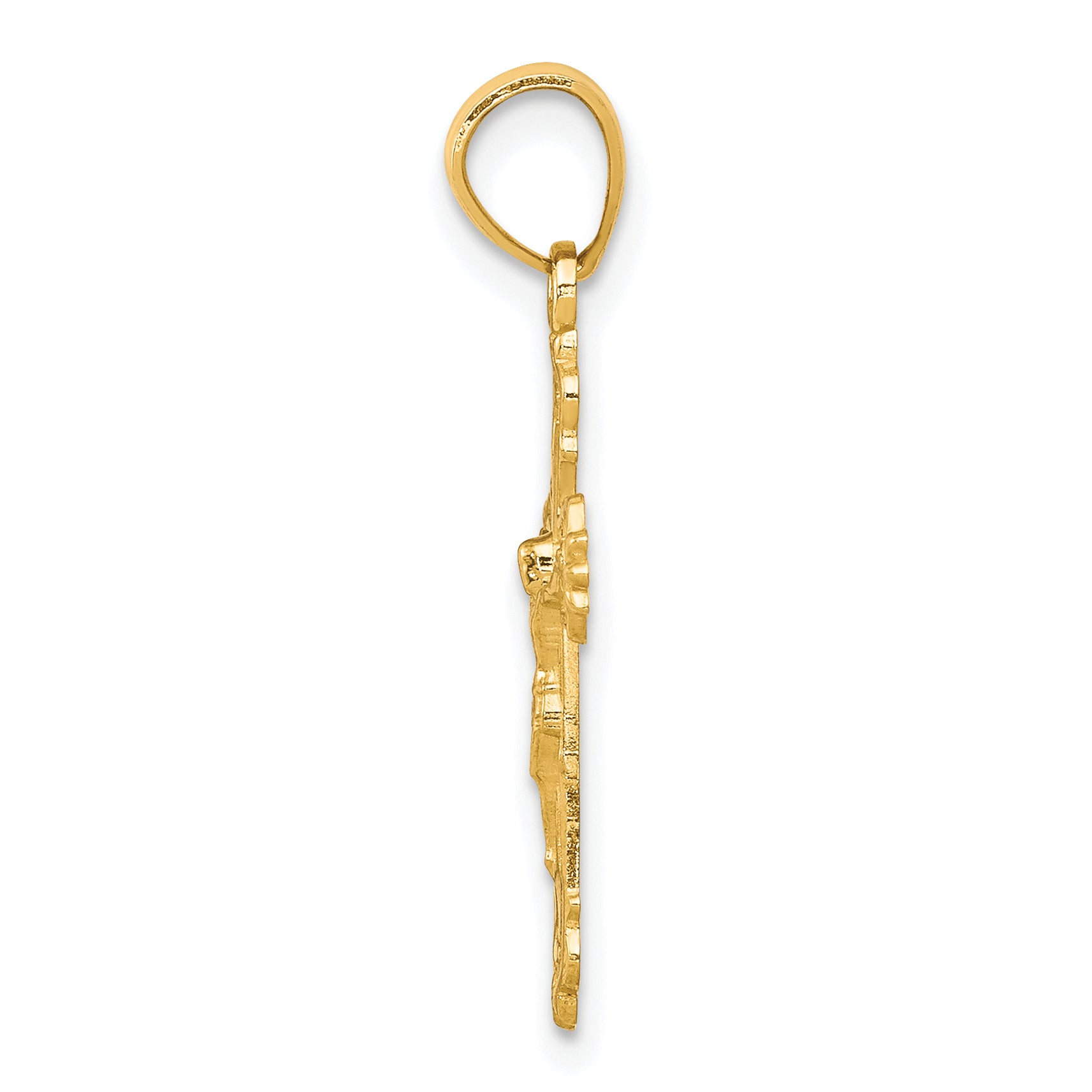 10k Crucifix Pendant