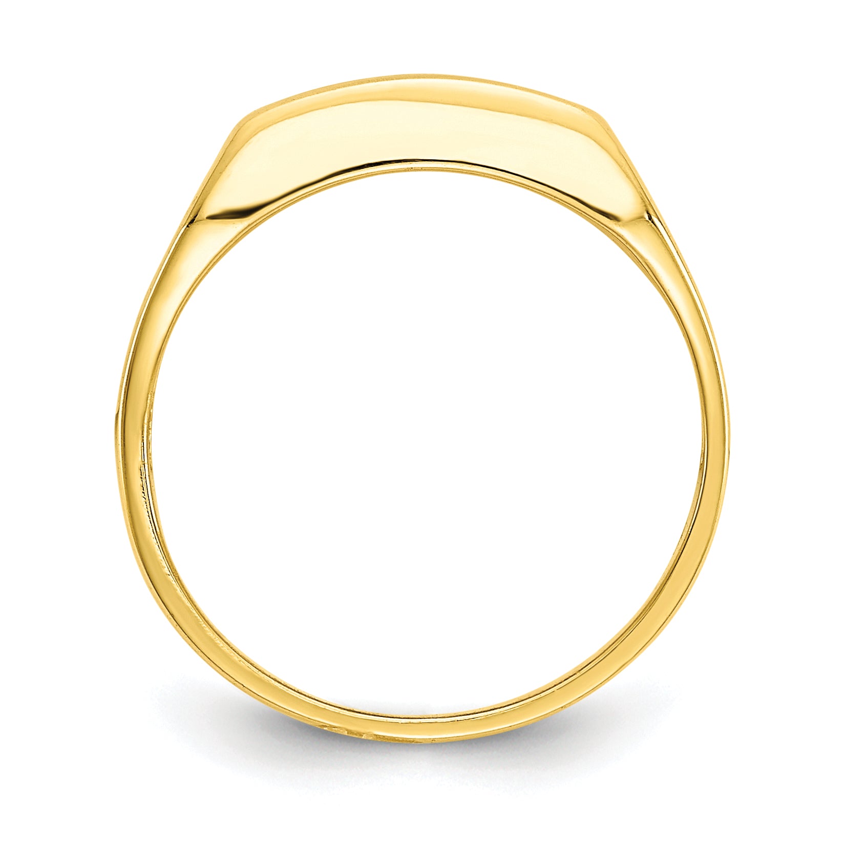 10k CZ Polished Child's Ring