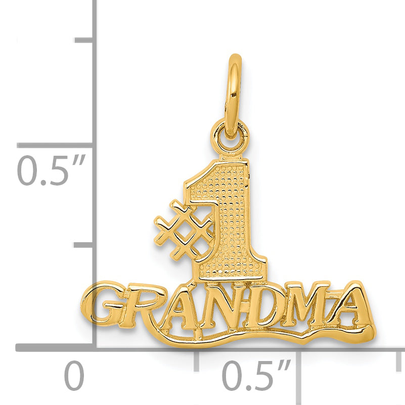 10K #1 GRANDMA Charm