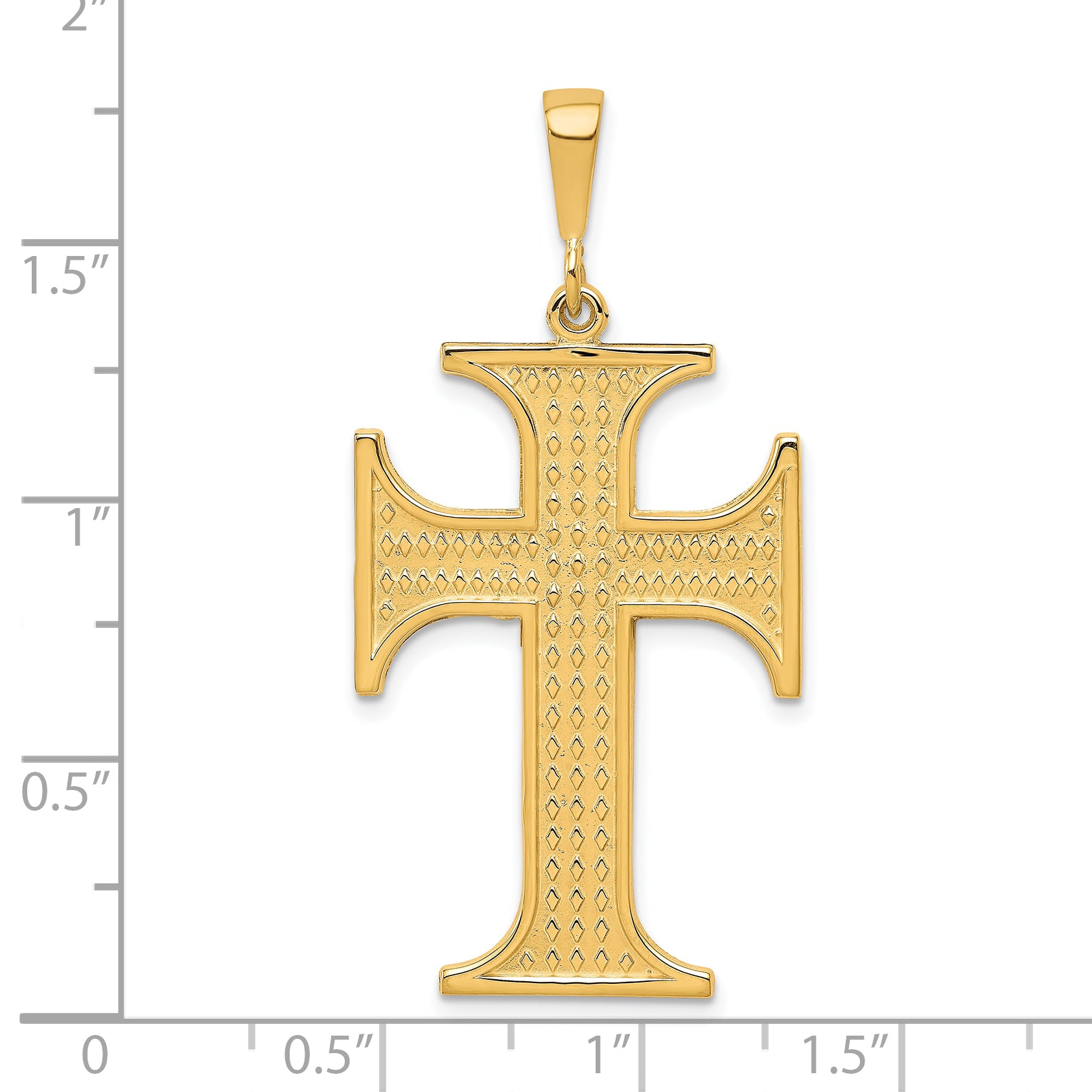 10k Cross Charm