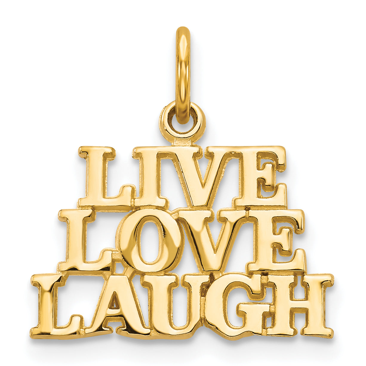 10K LIVE LOVE LAUGH Charm