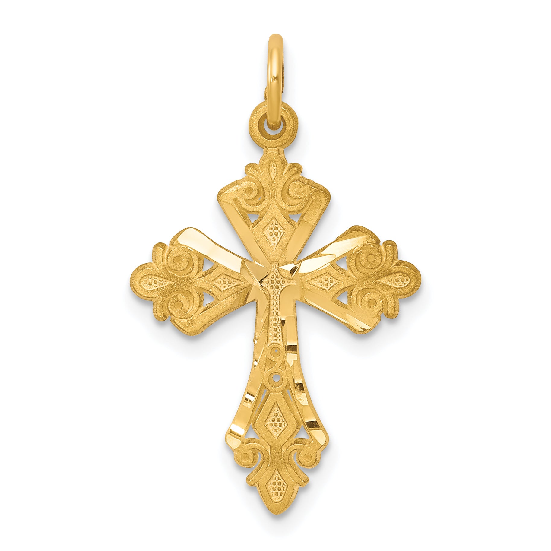 10k Cross Charm