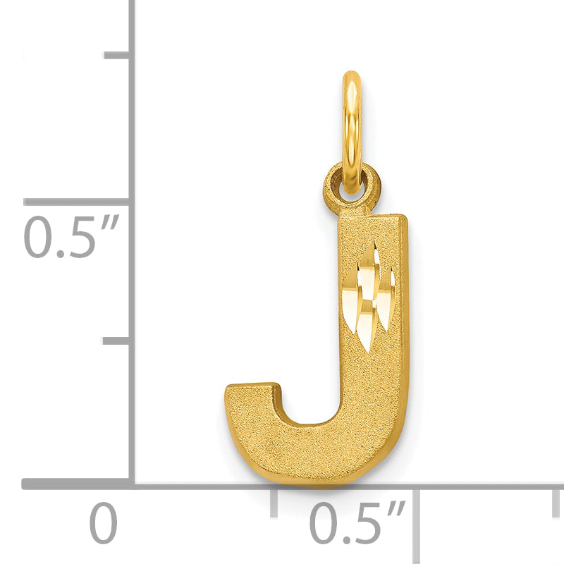 10k Initial J Charm