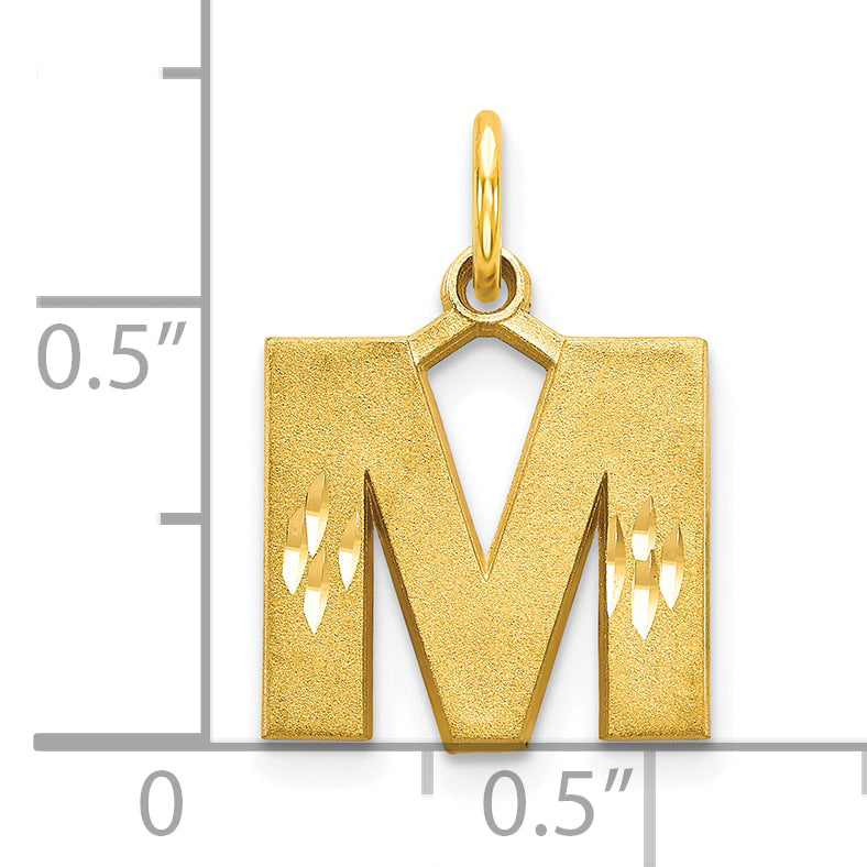 10k Initial M Charm