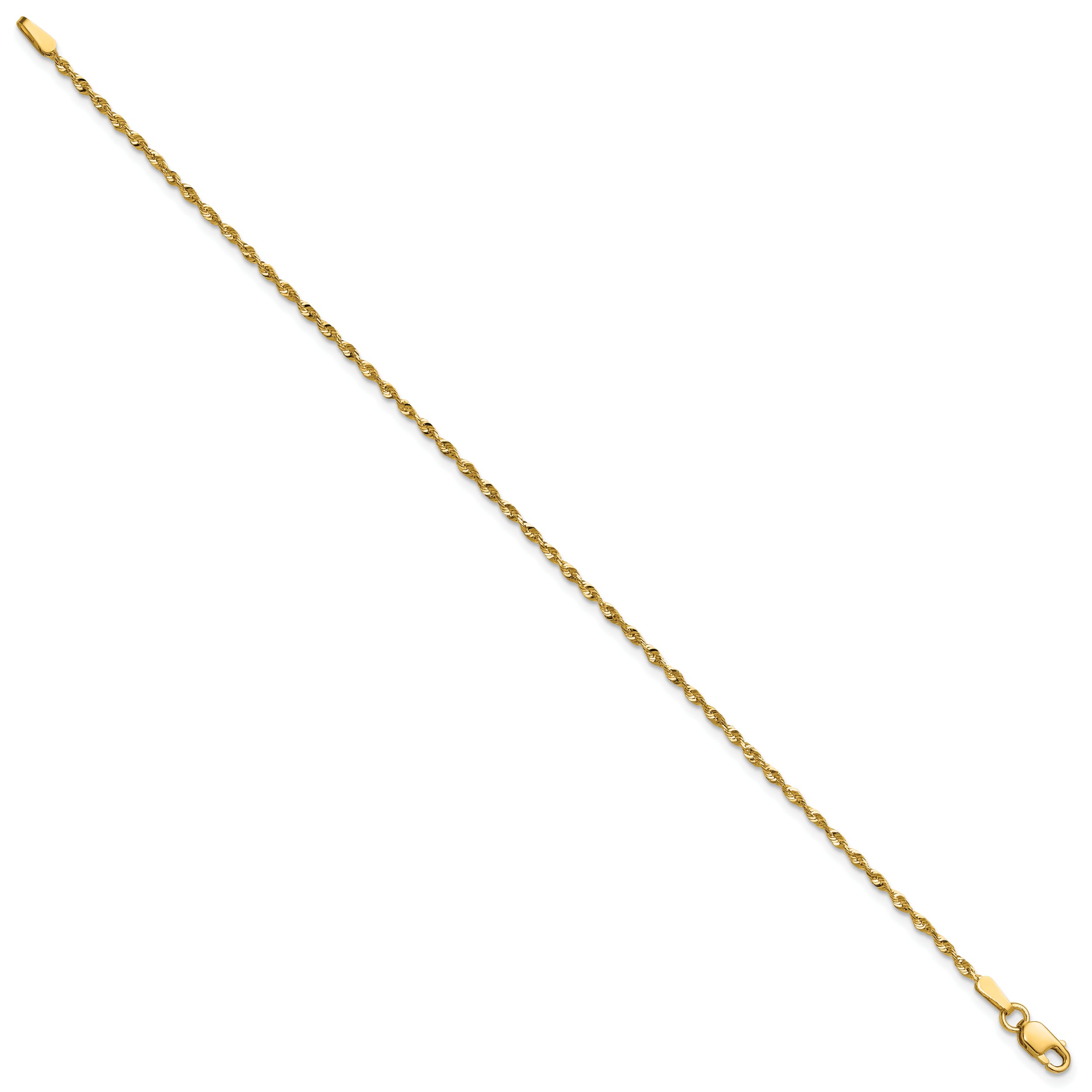 10k 1.5mm Extra-Light D/C Rope Chain