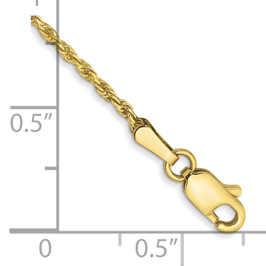 10k 1.3mm D/C Machine Made Rope Chain