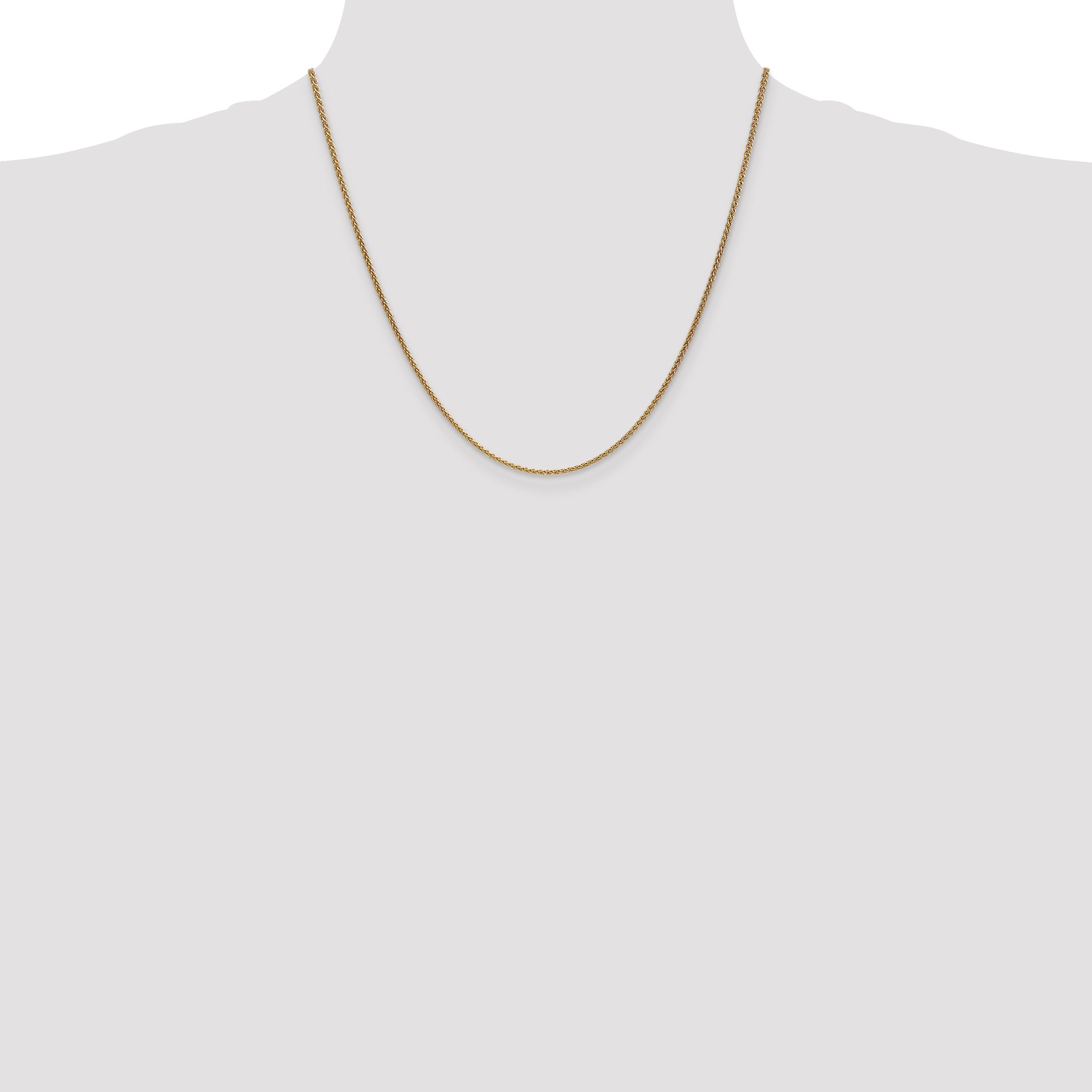 10K 1.7Mm Spiga Chain