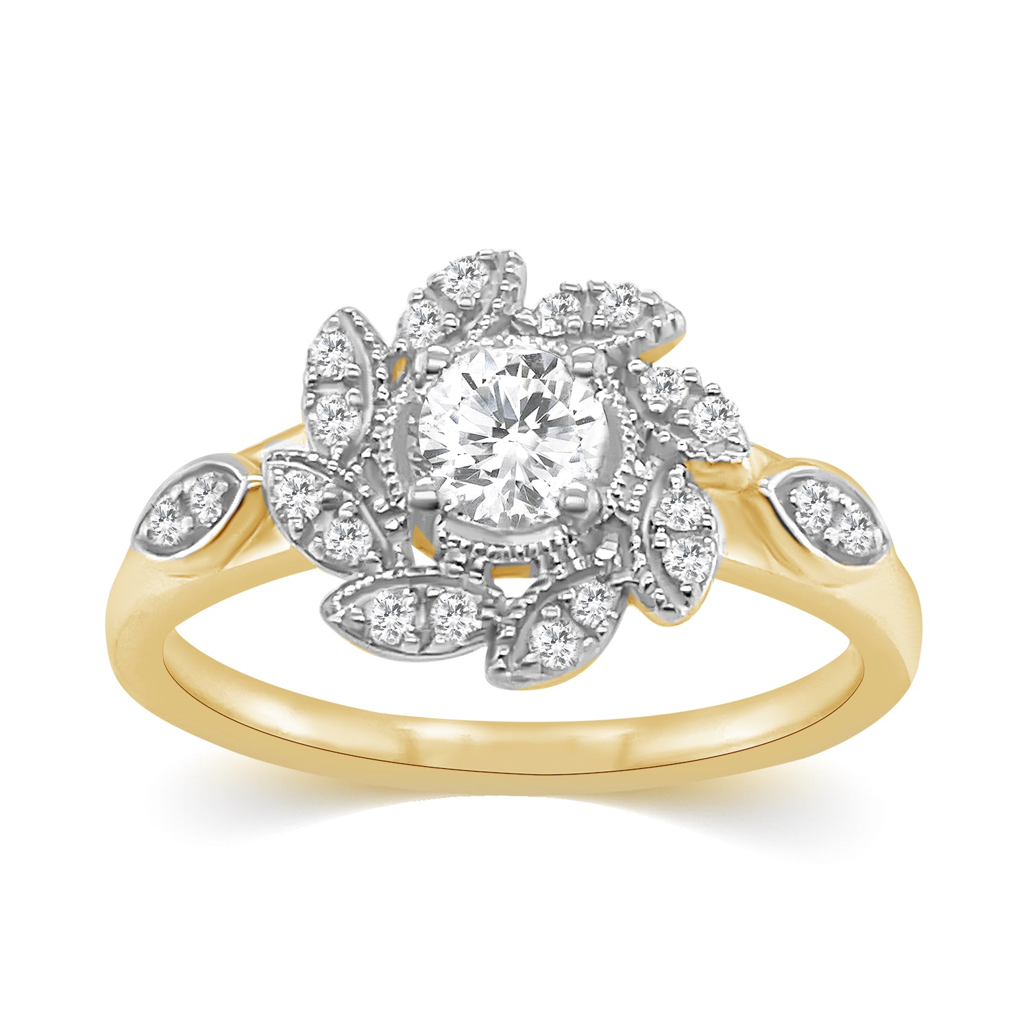 10K Yellowspl Price: 0.45-0.47Ct D-Ladies Rings