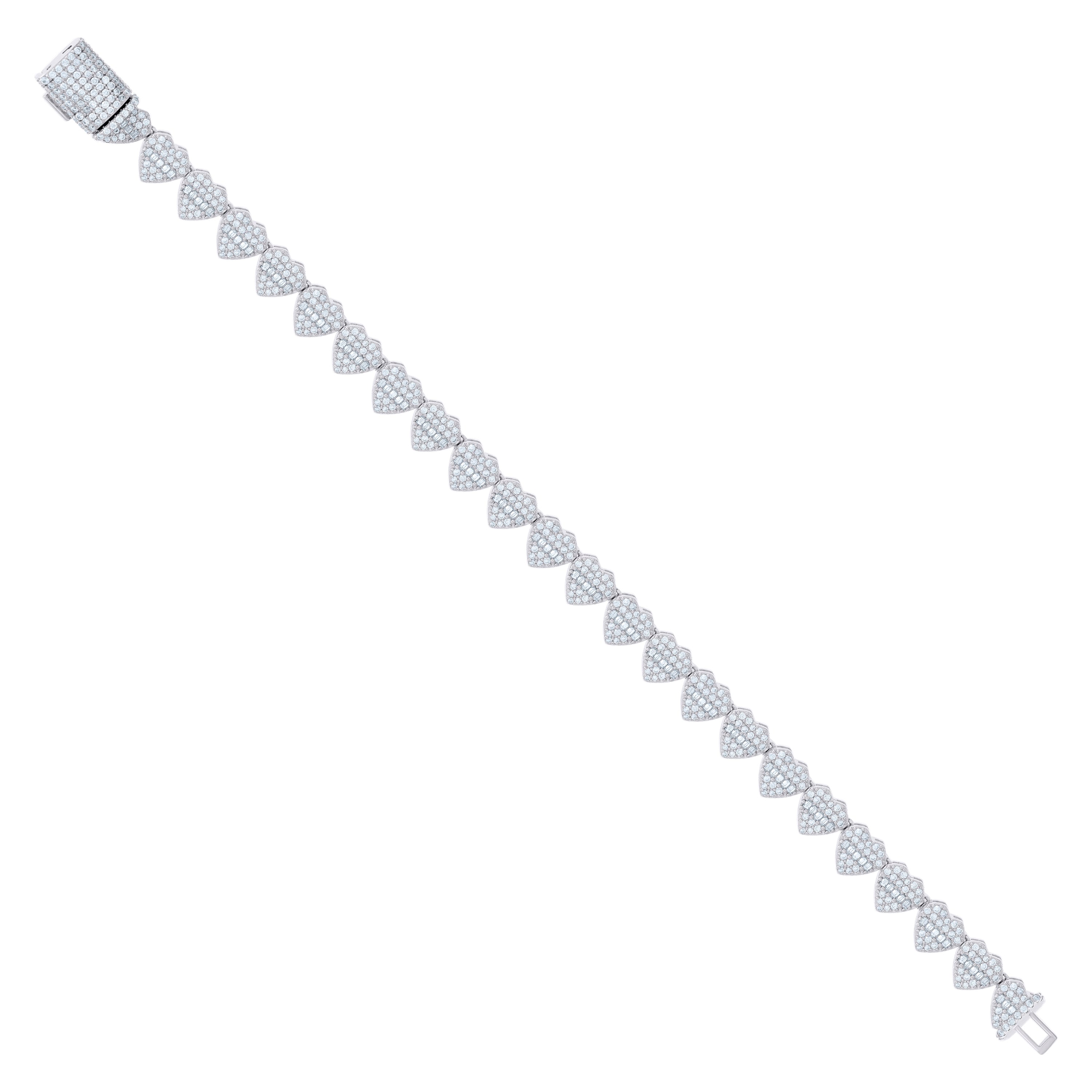 925 Sterling Silver R:3.36Ctw; B:2.38Ctw Moissanit