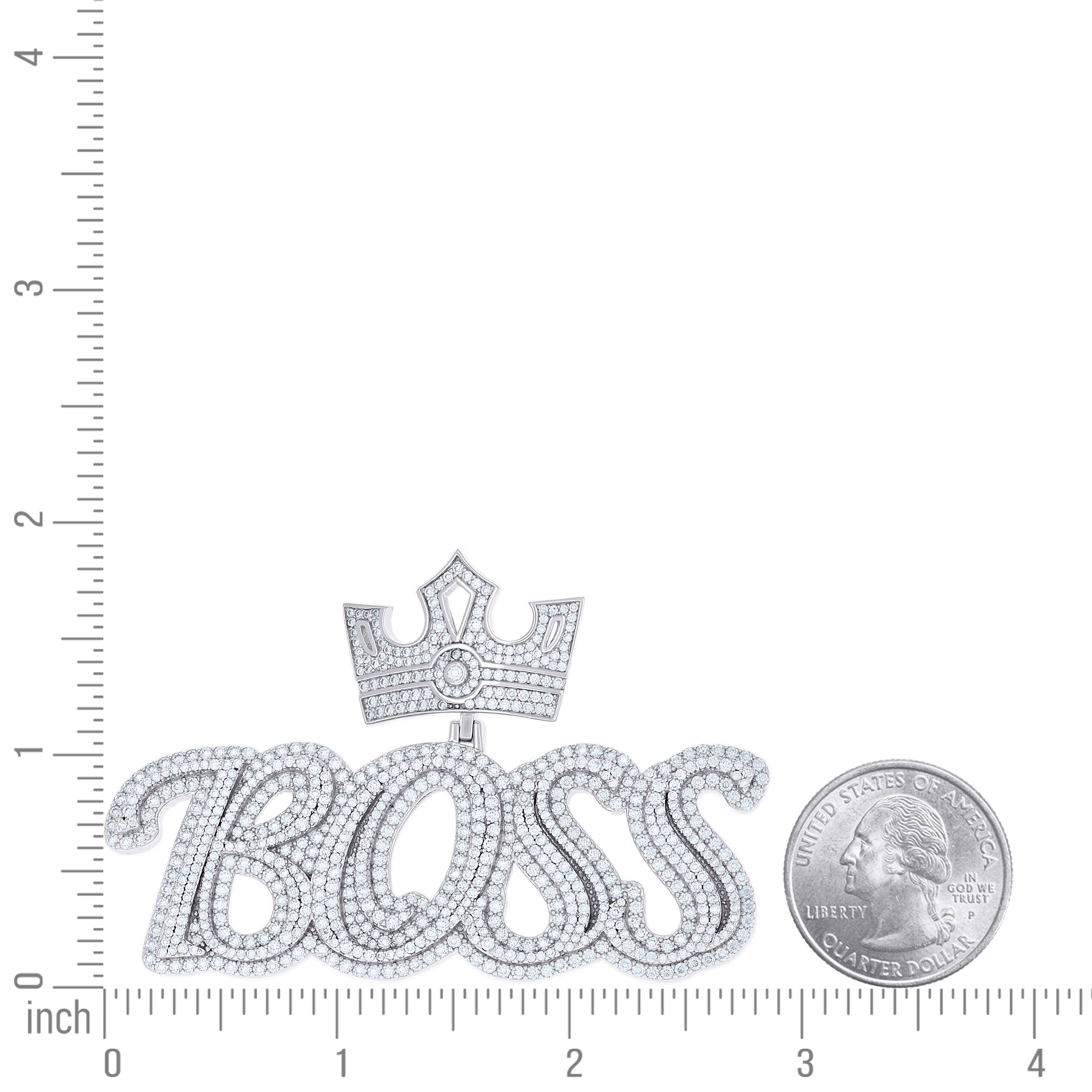 925 Sterling Silver 1.83Ctw Moissanite Pendant