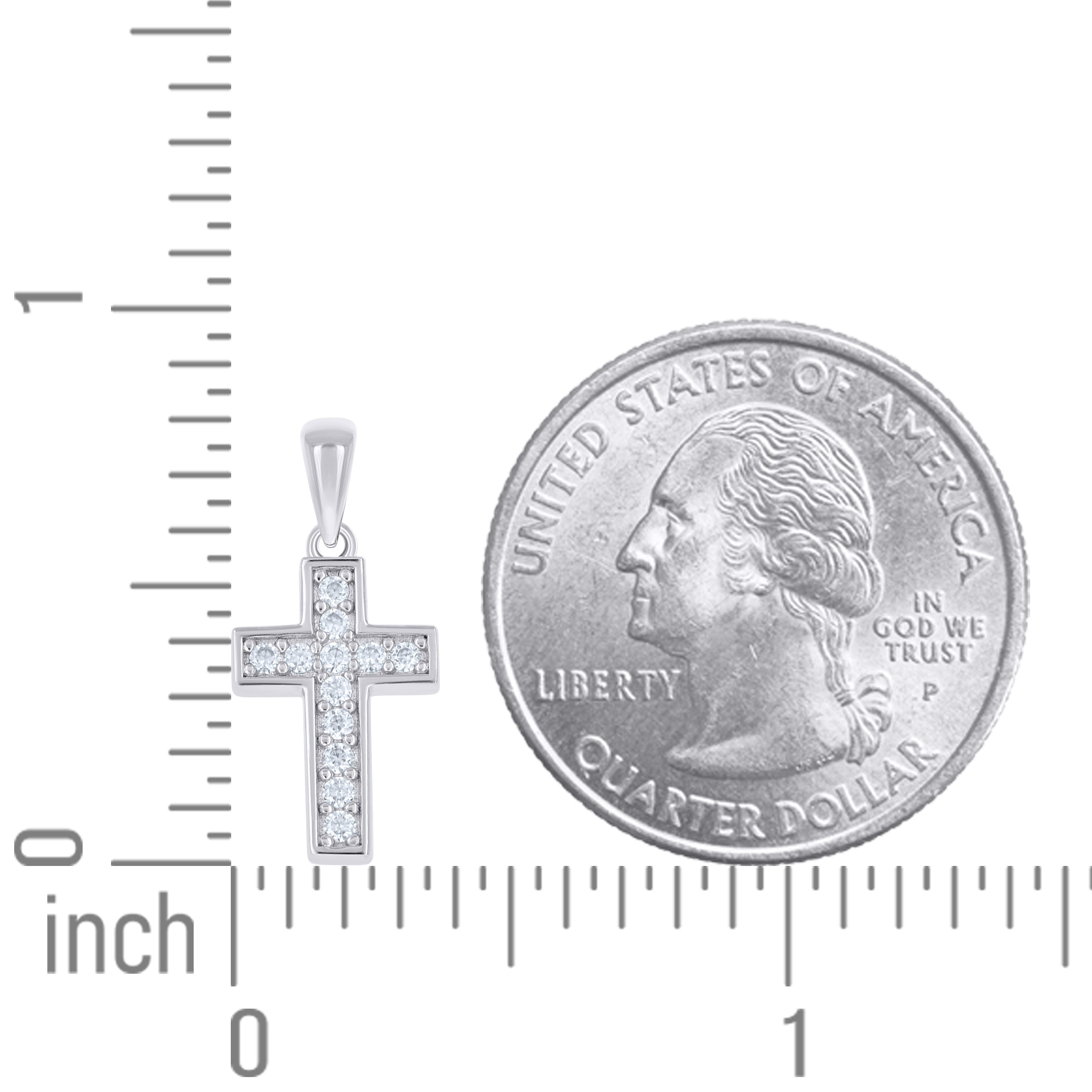 925 Sterling Silver Moissanite Pendant