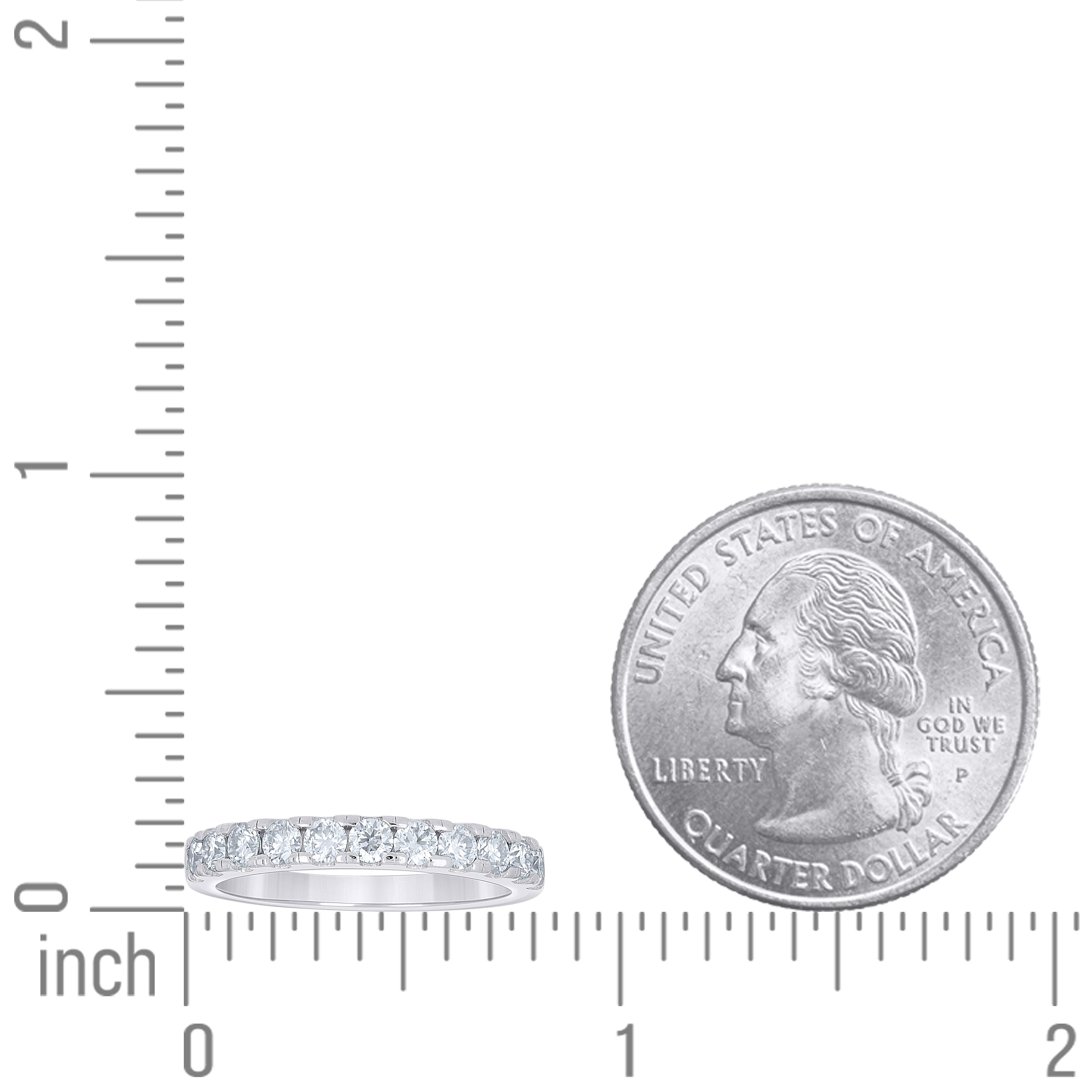 925 Sterling Silver Moissanite Ring
