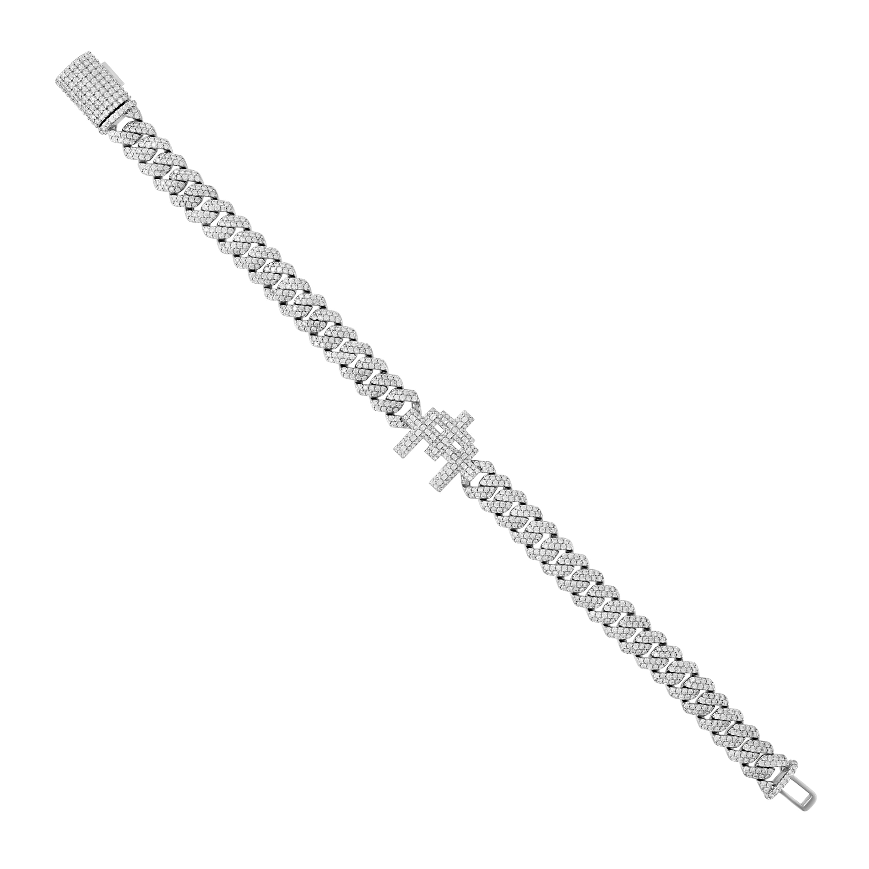 925 Sterling Silver Moissanite Bracelet