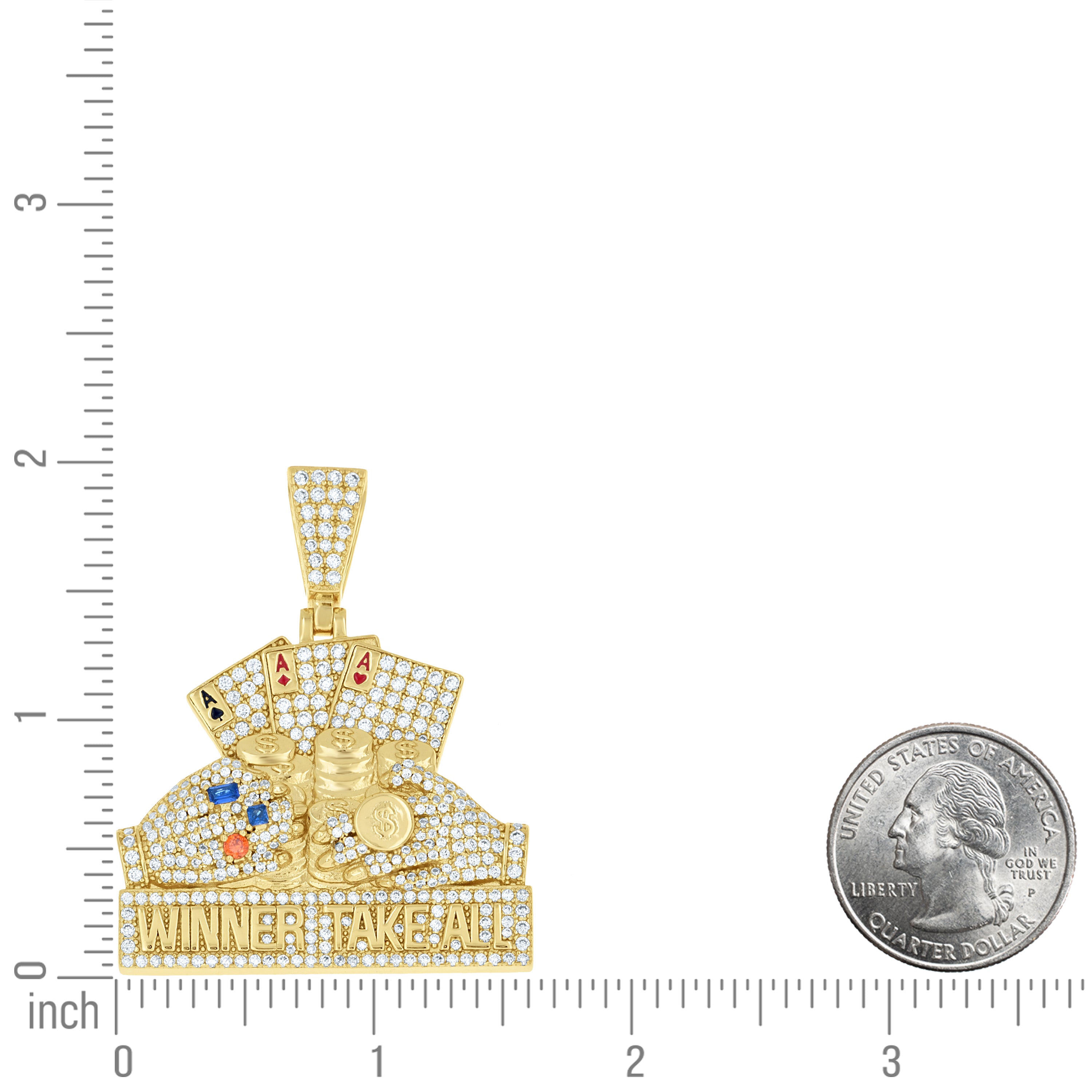 925 Sterling Silver Moissanite Pendant