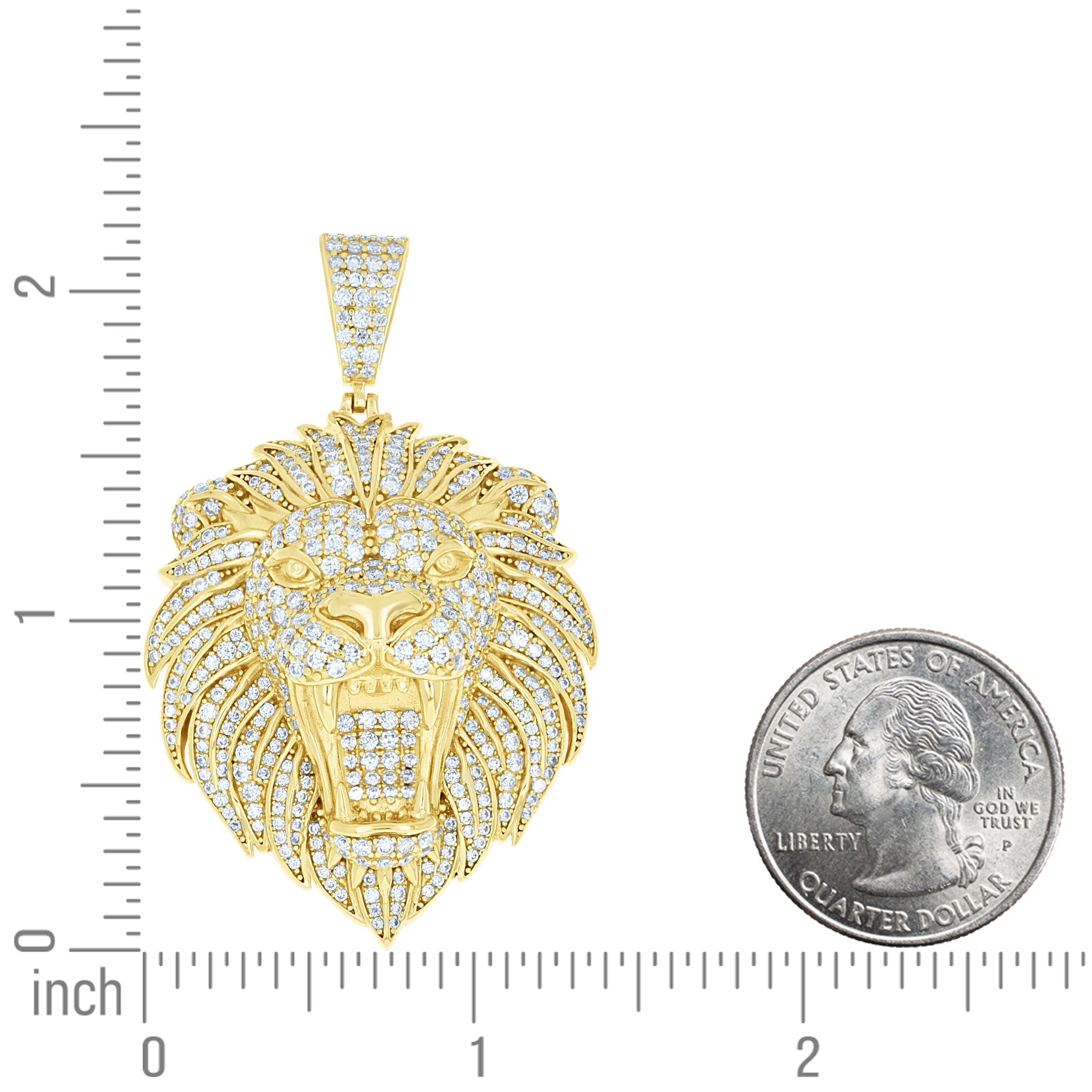 925 Sterling Silver Moissanite Pendant